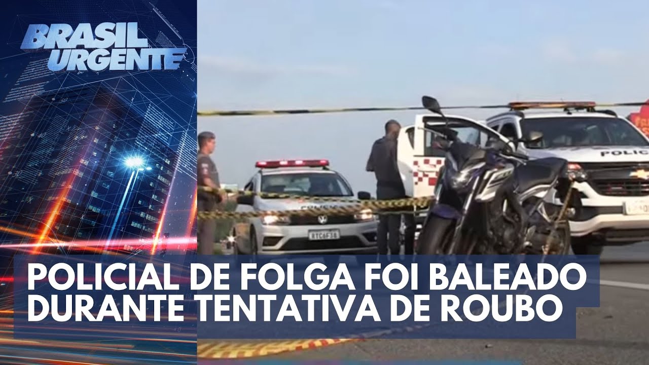 Tentativa de roubo na estrada e tiroteio | Brasil Urgente