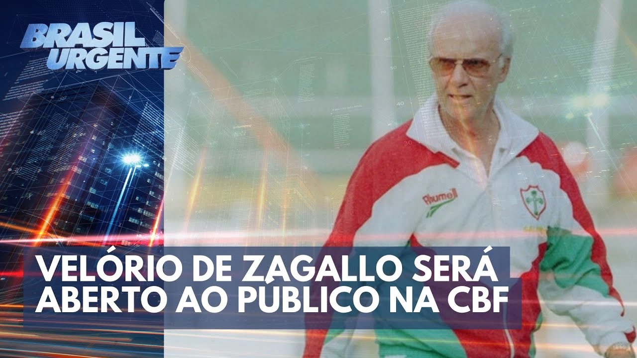 Velório de Zagallo será aberto ao público na sede da CBF | Brasil Urgente