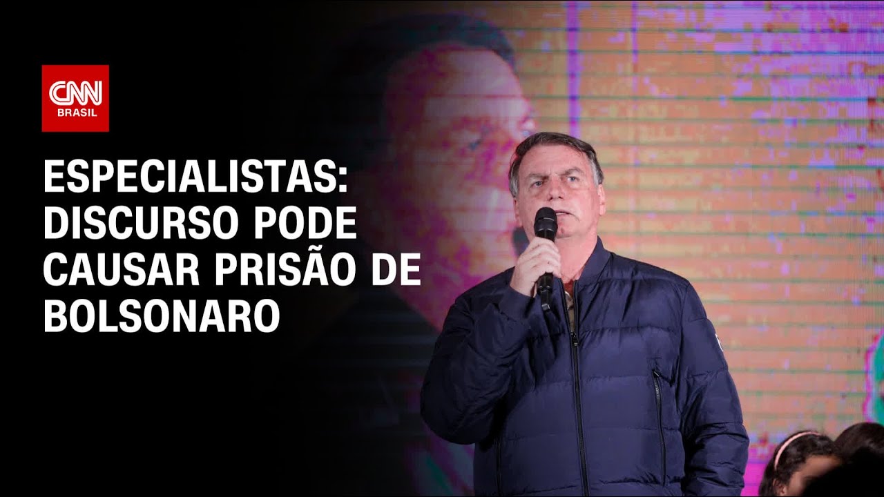 Especialistas: discurso pode causar prisão de Bolsonaro | BASTIDORES CNN