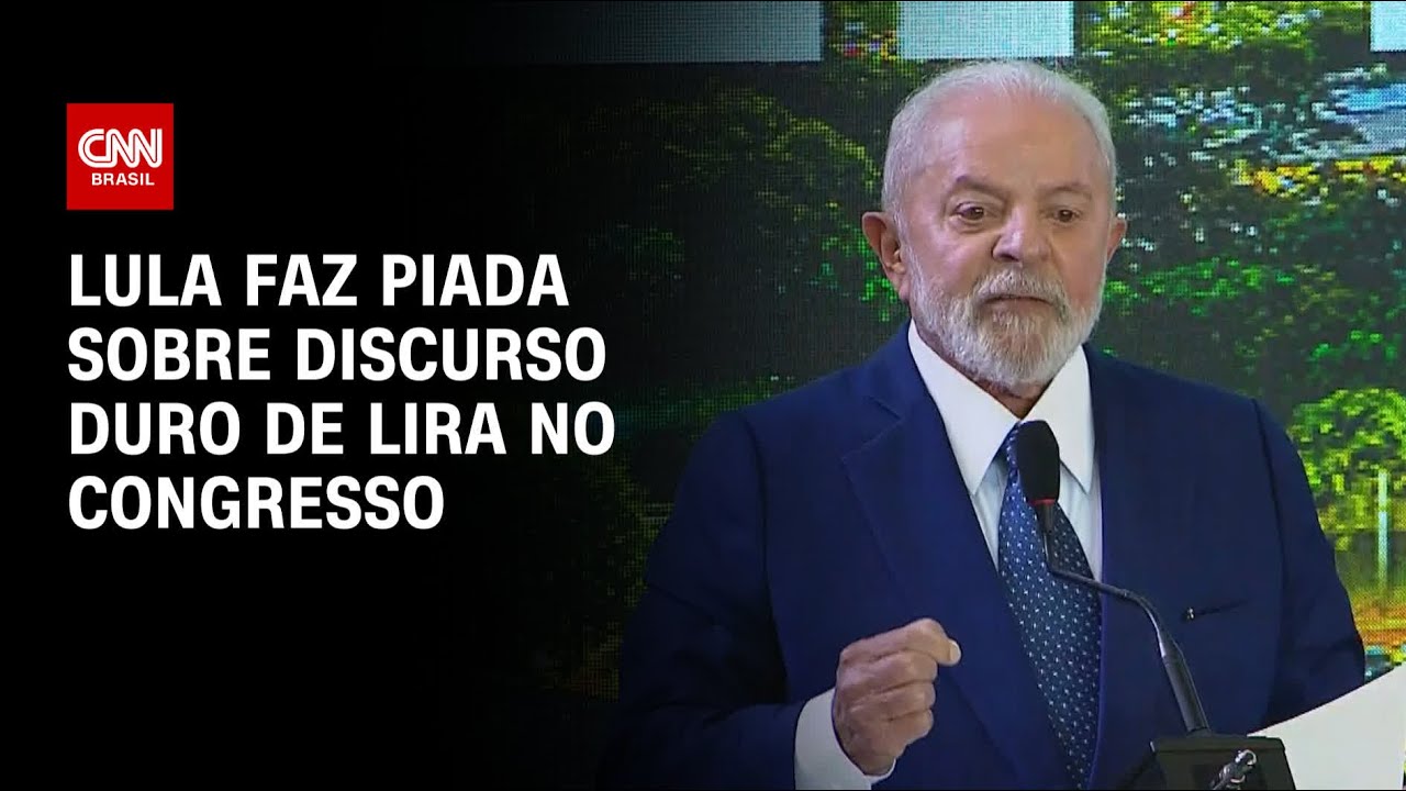 Lula faz piada sobre discurso duro de Lira no Congresso | BRASIL MEIO-DIA