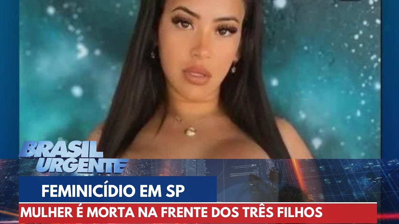 Mulher é morta com cinco tiros na frente dos filhos em SP | Brasil Urgente