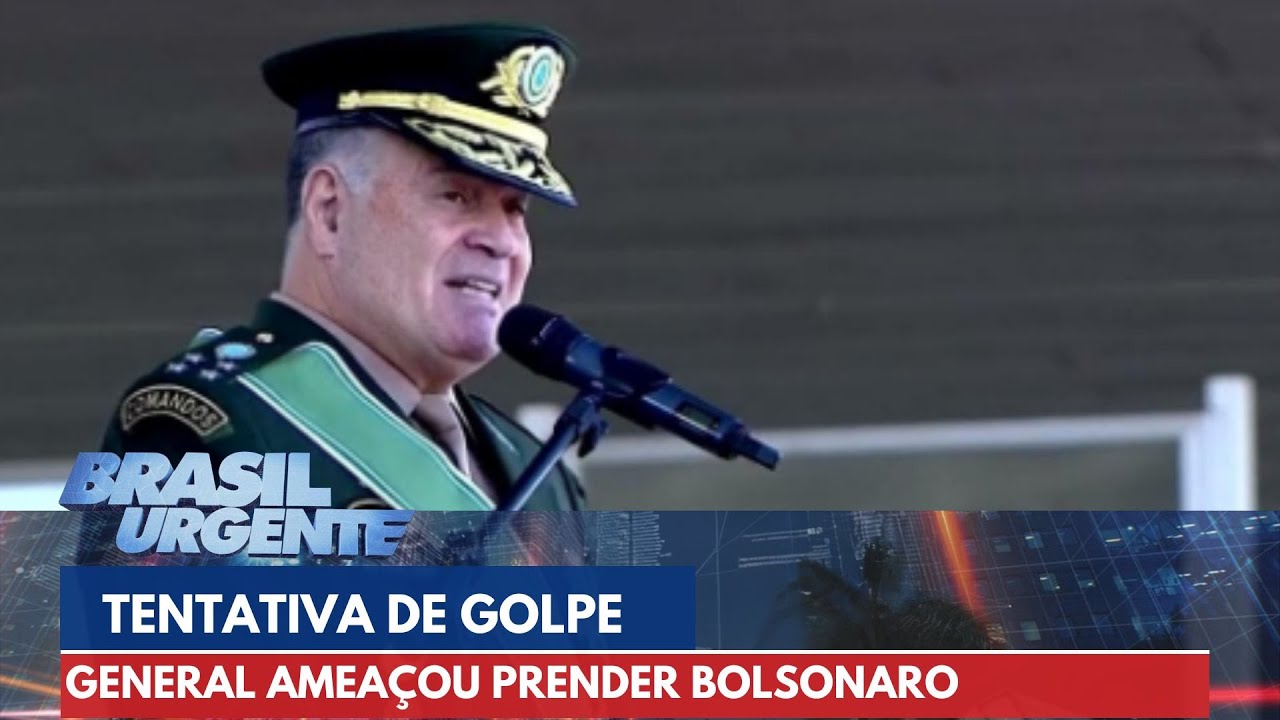 General do Exército ameaçou prender Bolsonaro por tentativa de golpe | Brasil Urgente