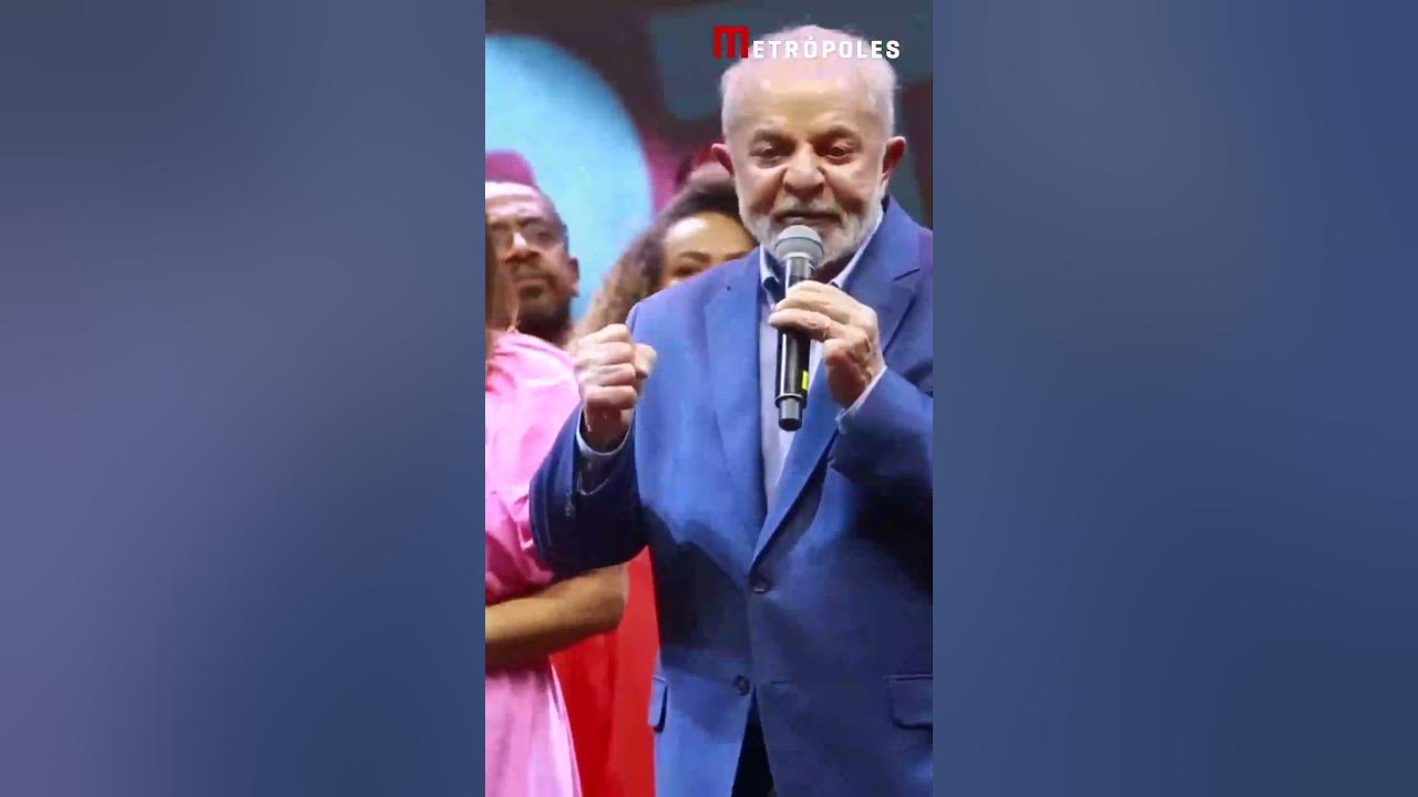 Presidente Lula relembrando os últimos dias que ficou preso em Curitiba durante festa ( 44 anos PT)