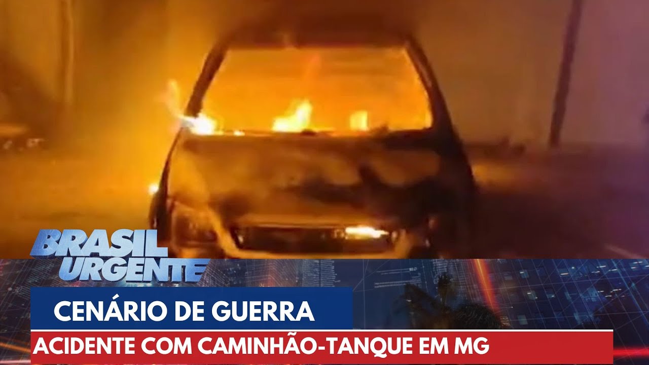 Explosão envolvendo caminhão-tanque mata uma pessoa em Minas Gerais | Brasil Urgente