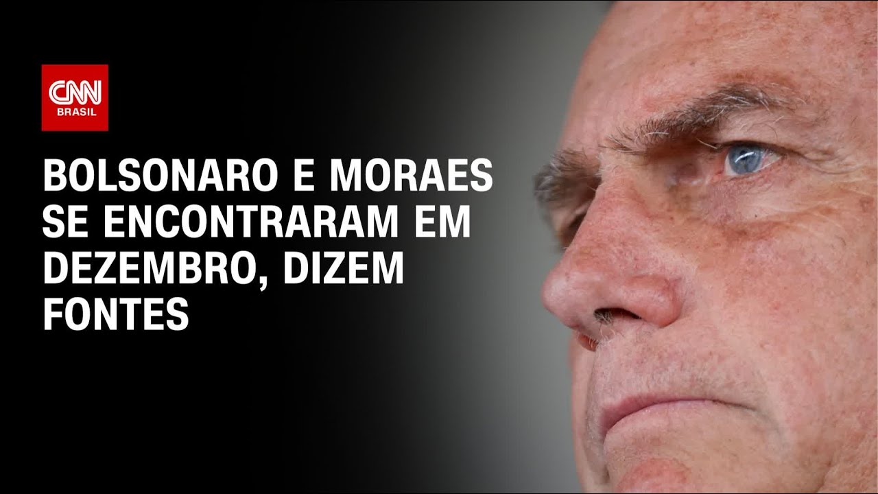 Bolsonaro e Moraes se encontraram em dezembro, dizem fontes | CNN 360º