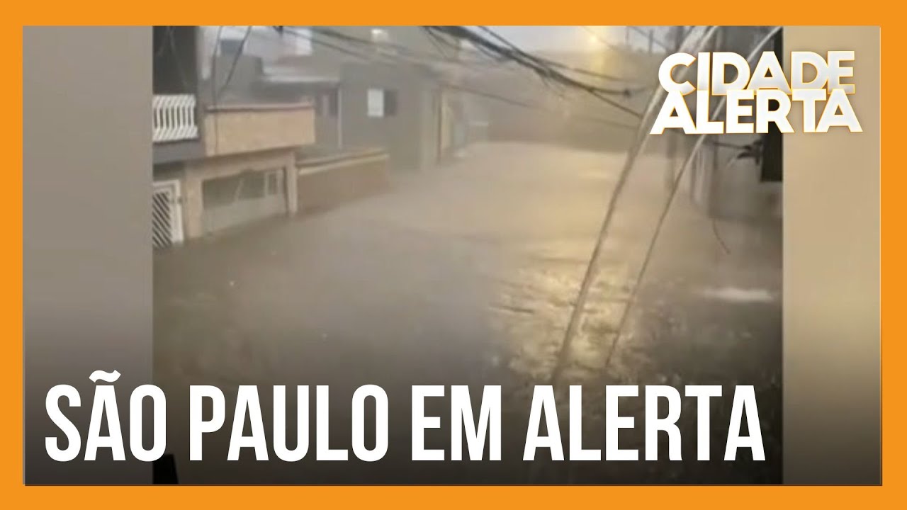 Tenente da Defesa Civil alerta para mais chuva em São Paulo nas próximas horas