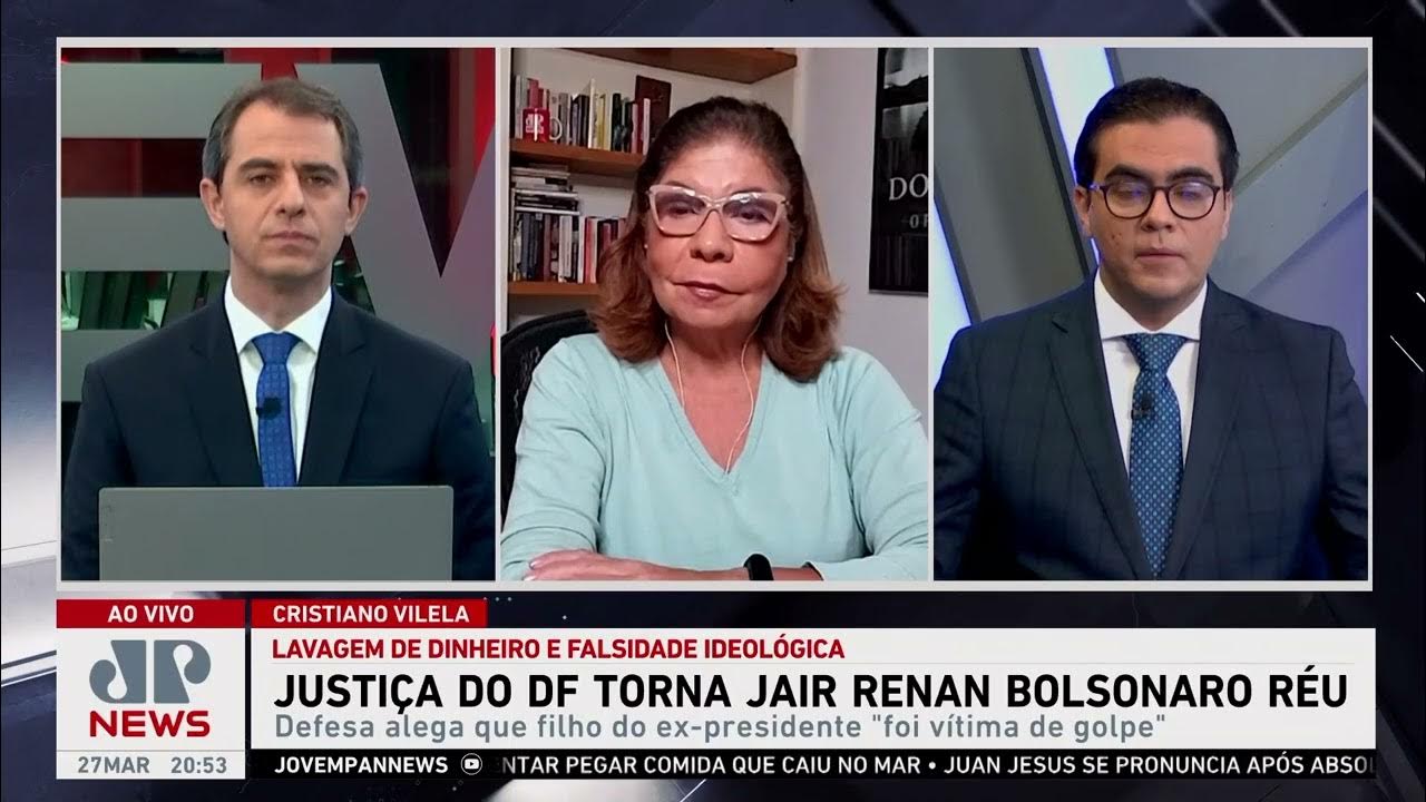 Justiça do Distrito Federal torna réu Jair Renan Bolsonaro; Cristiano Vilela analisa