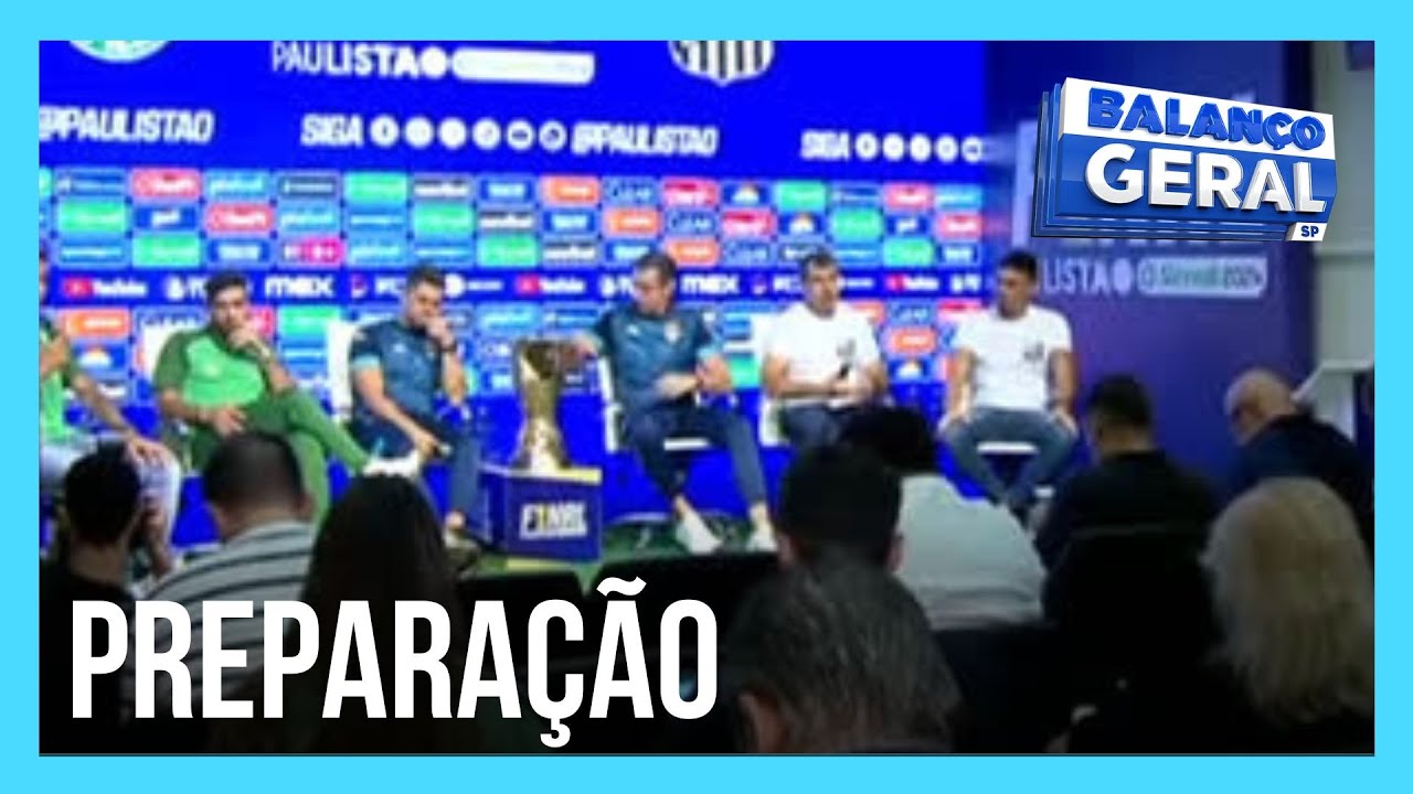 Palmeiras e Santos se enfrentam na final do Paulistão