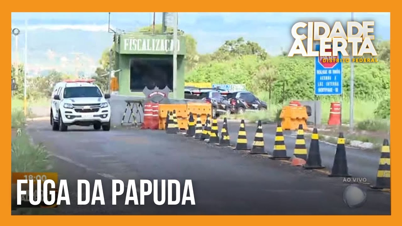 Polícia faz operação para recapturar preso que fugiu da Papuda | Cidade Alerta DF