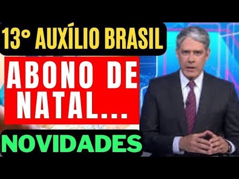 SAIU NO JORNAL! PRESIDENTE DECLAROU AOVIVO ABONO NATALINO ANTECIPAÇÃO AUXÍLIO BRASIL URGENTE AOVIVO