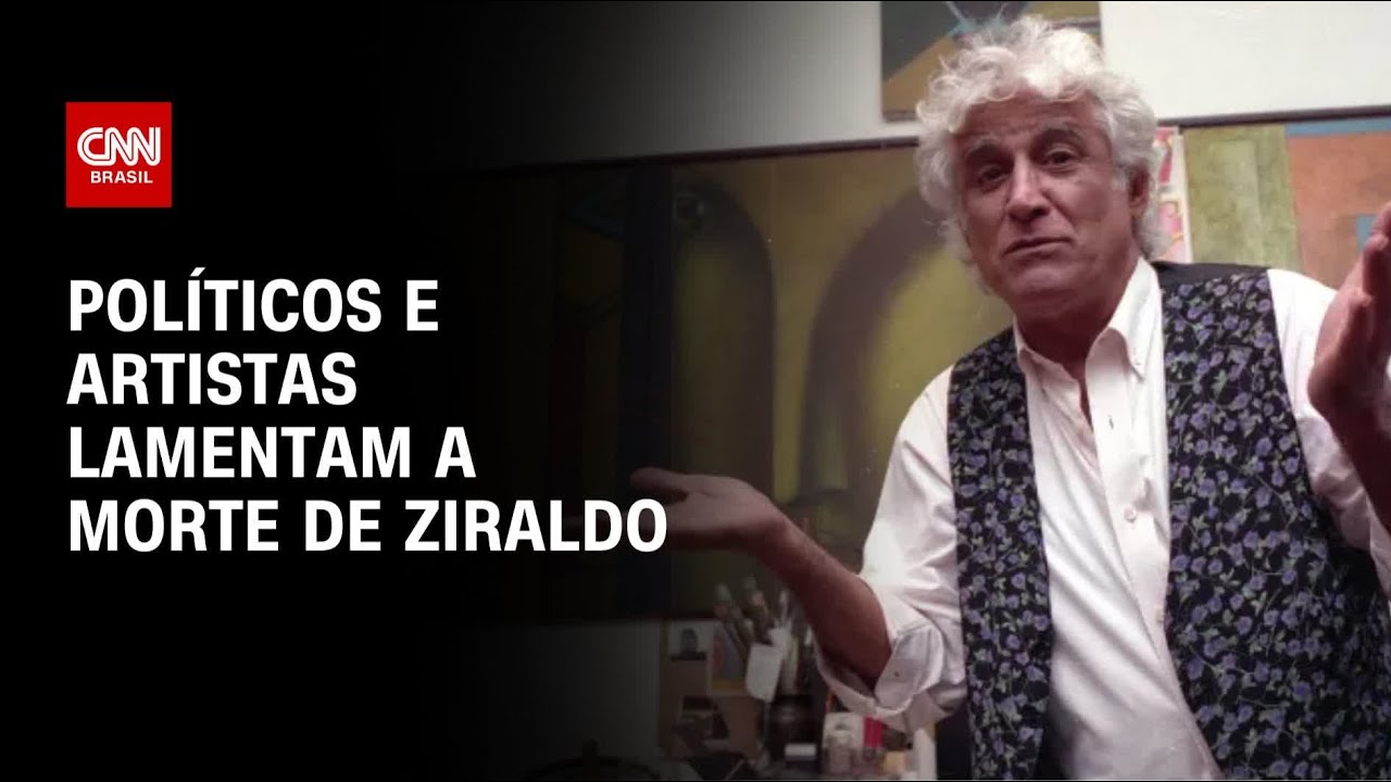 Políticos e artistas lamentam a morte de Ziraldo | CNN PRIME TIME