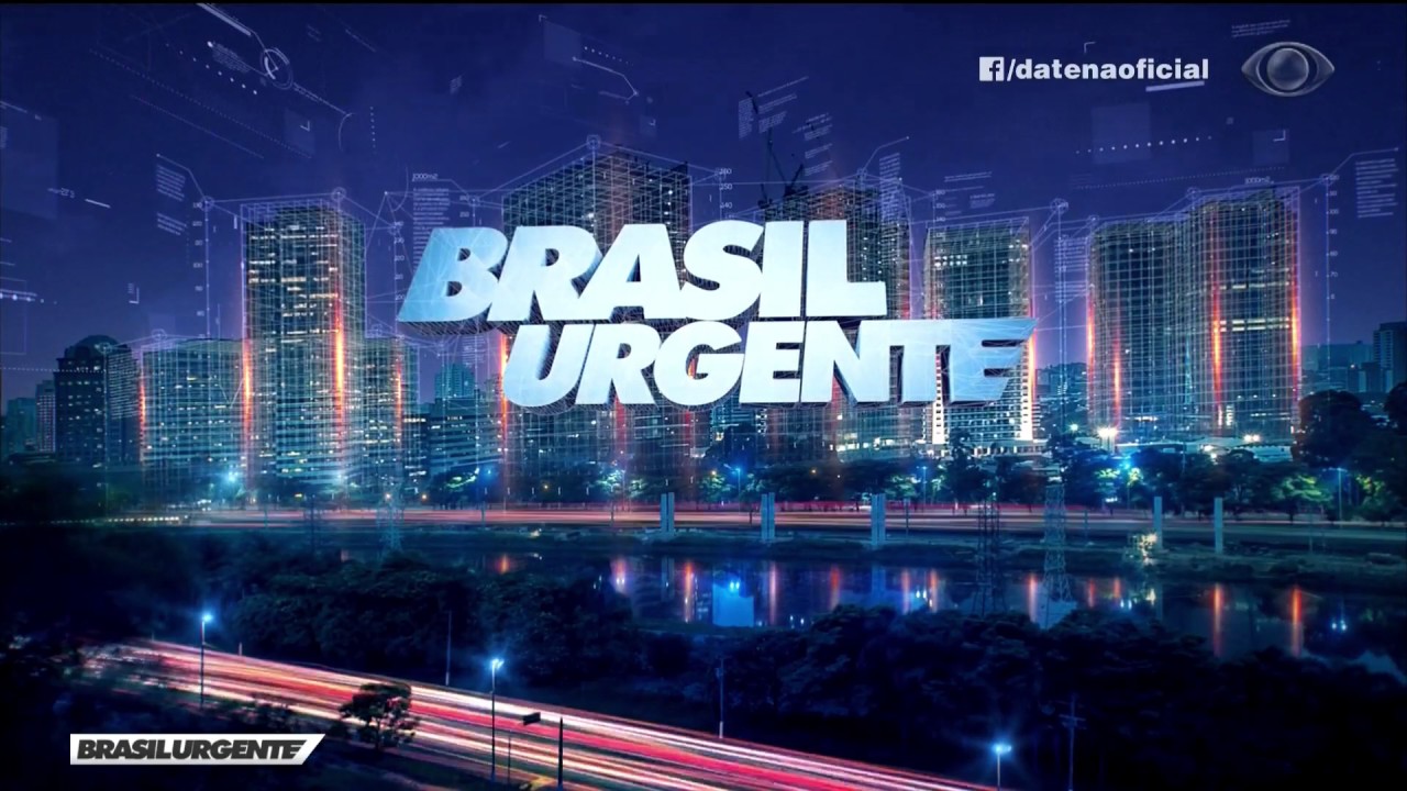 Novo grafismo do "Brasil Urgente" com José Luiz Datena (19/06/2017)