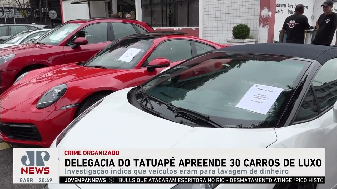 Delegacia de Tatuapé apreende 30 carros de luxo usados pelo crime organizado