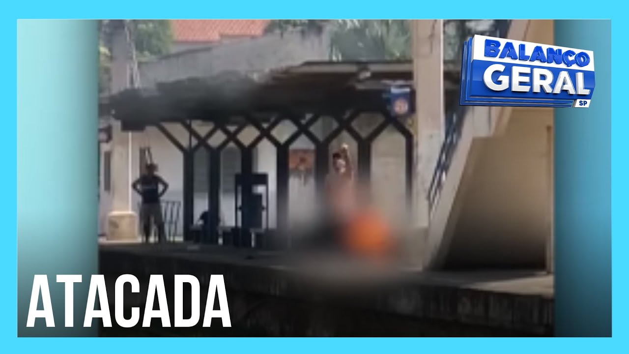 Técnica de enfermagem é atacada pelo ex-marido em estação de trem no Rio de Janeiro