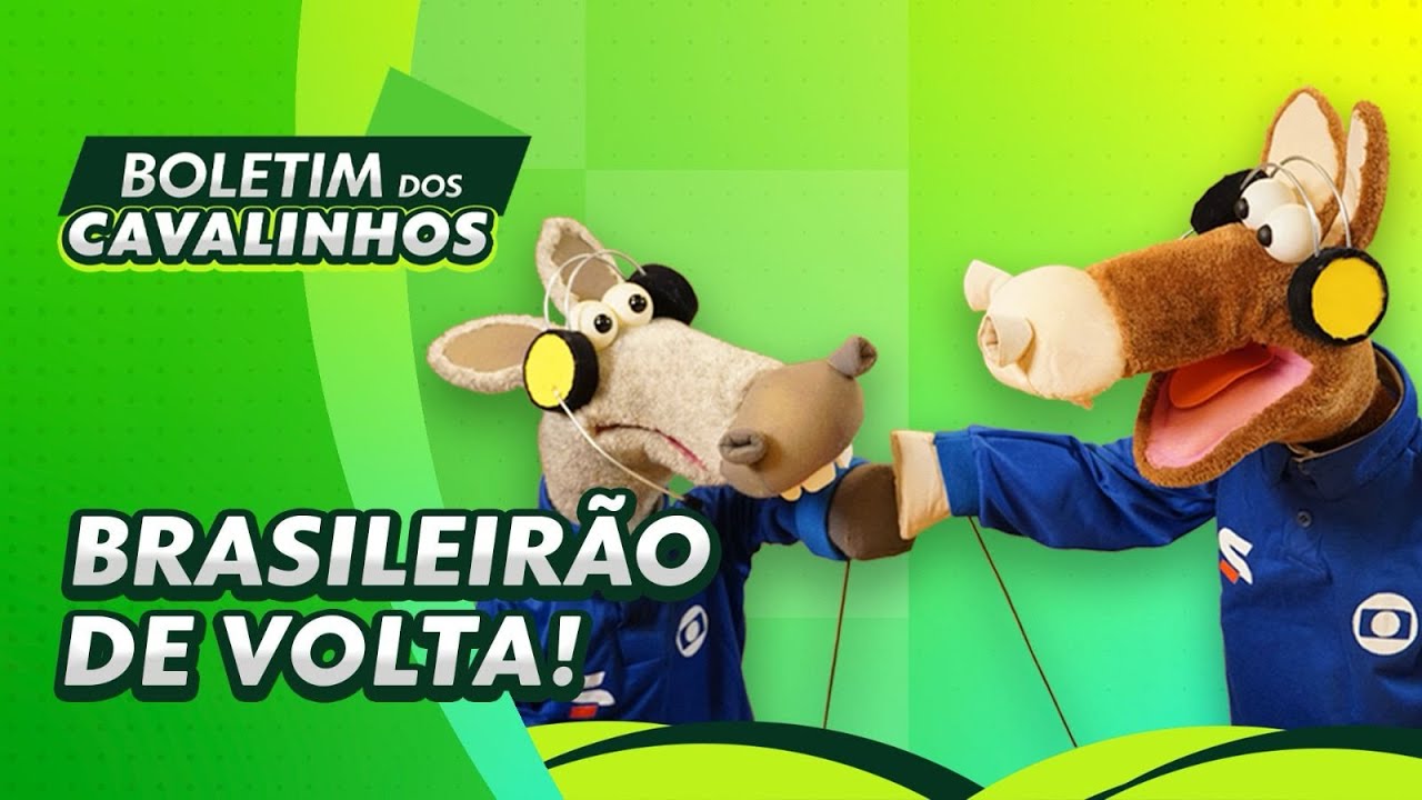 Boletim dos Cavalinhos: o Campeonato Brasileiro tá chegando com tudo! ⚽ | TV Globo