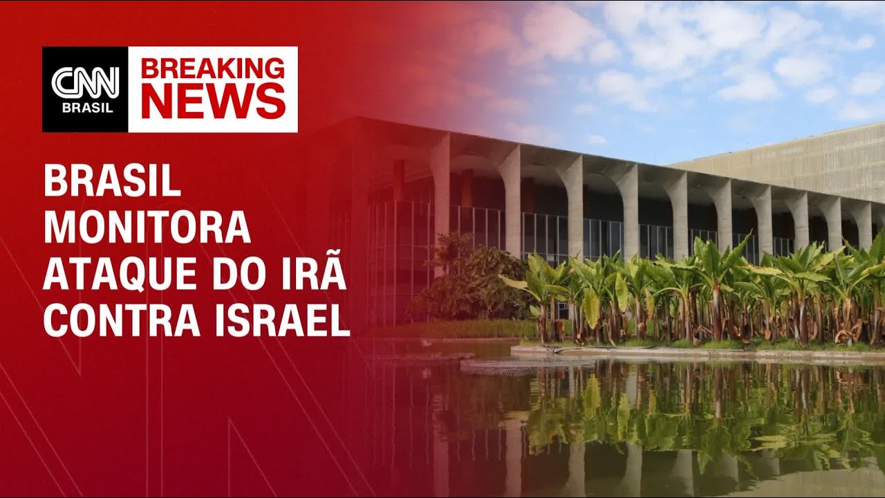 Brasil monitora ataque do Irã contra Israel | AGORA CNN
