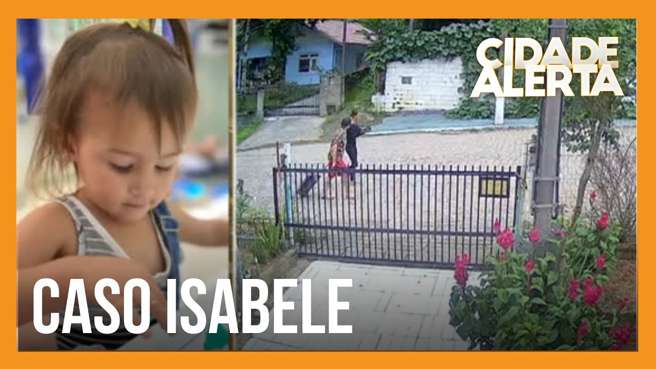 Caso Isabele: câmeras flagraram a mãe e o padrasto com uma mala na qual estaria o corpo da criança