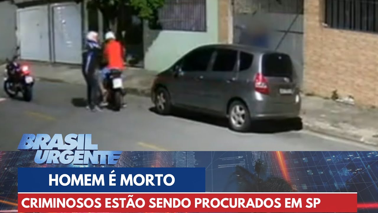 Criminosos que atiraram em pai que foi levar remédio para o filho são procurados | Brasil Urgente