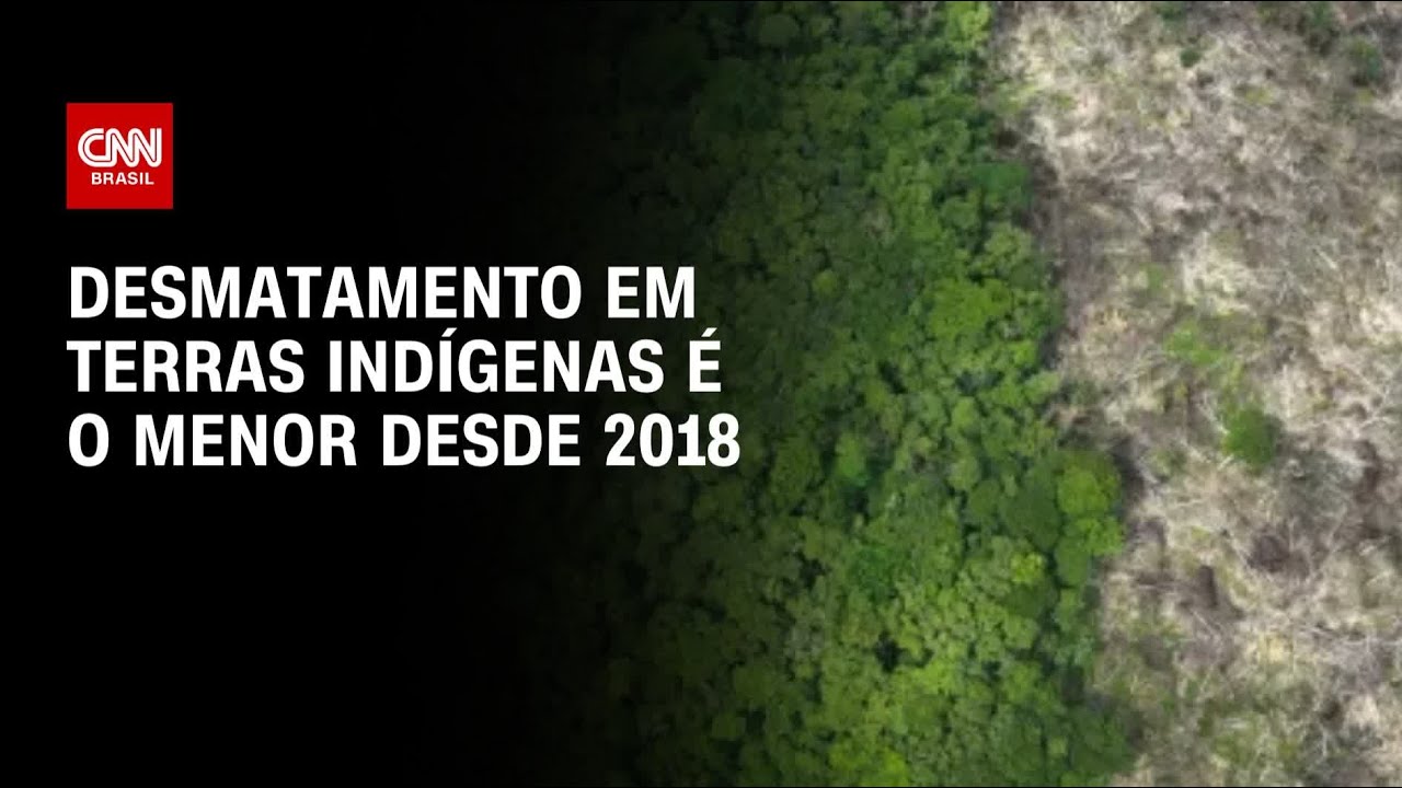 Desmatamento em terras indígenas é o menor desde 2018 | CNN PRIME TIME