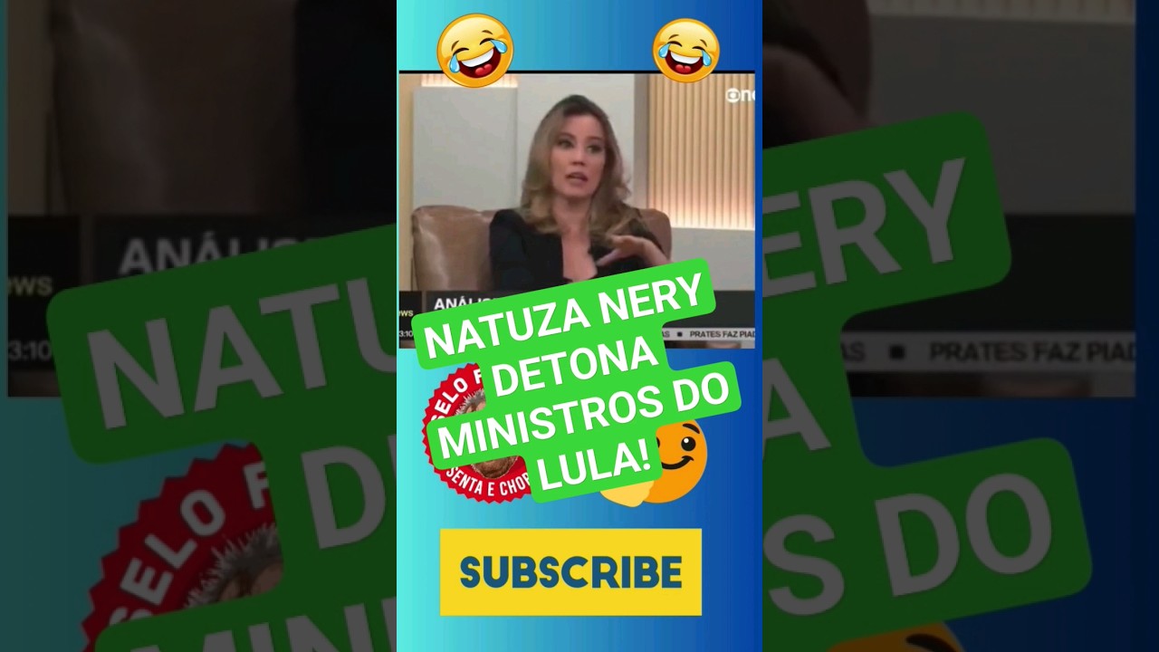 Natuza Nery detona ministros do Lula. #lula #natuzanery #globonews #janja #fazol