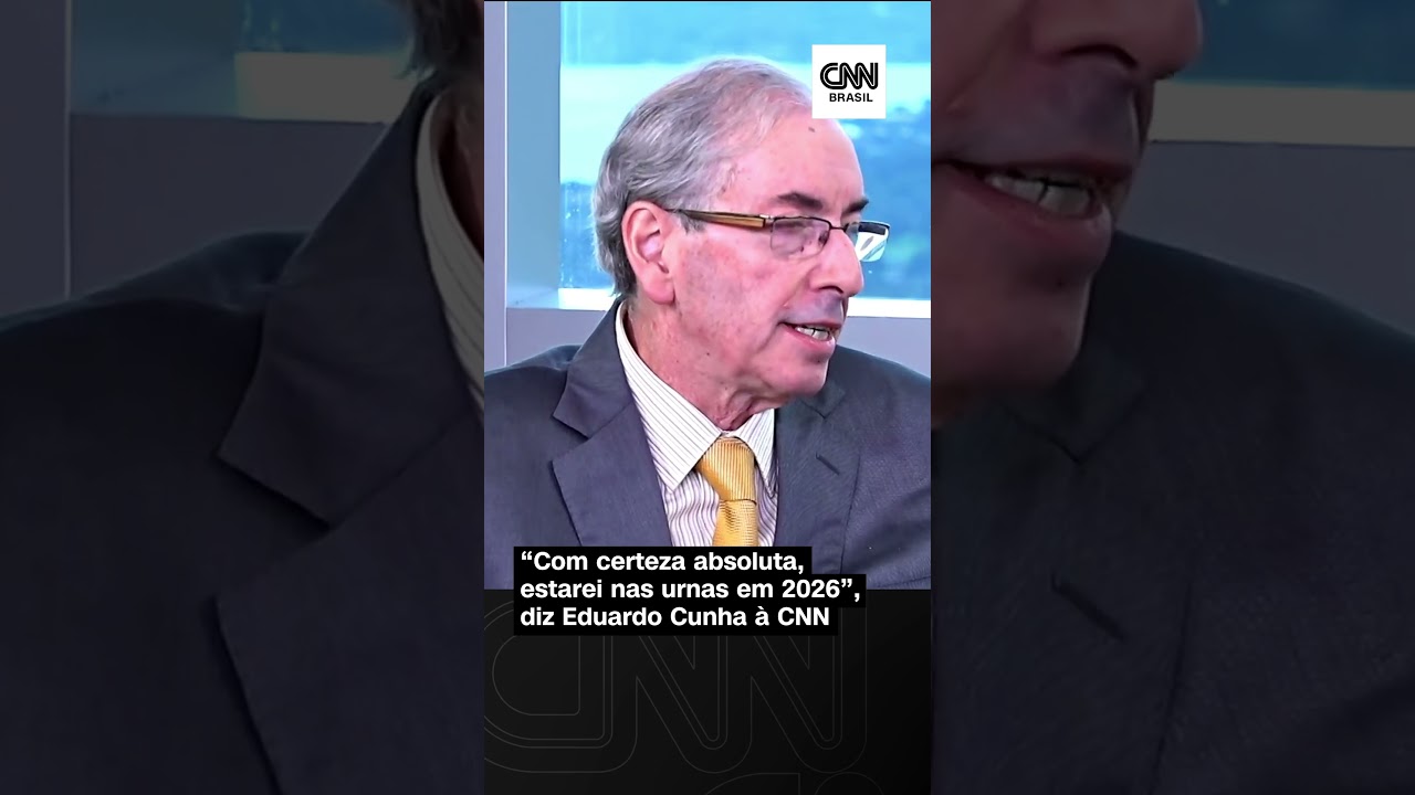 “Com certeza absoluta, estarei nas urnas em 2026”, diz Eduardo Cunha | CNN Entrevistas